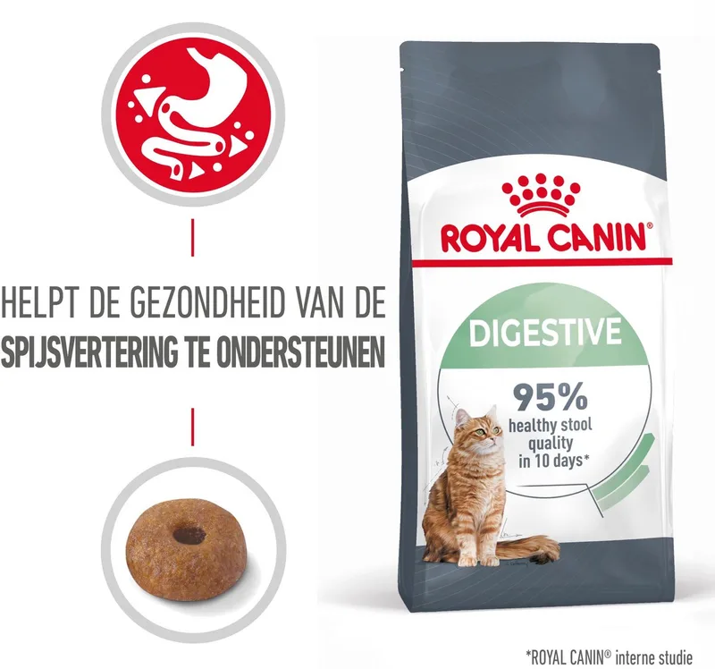 Digestive Care - Kattenvoer - 4kg - Bij spijsverteringsproblemen von Royal Canin – Produktfoto