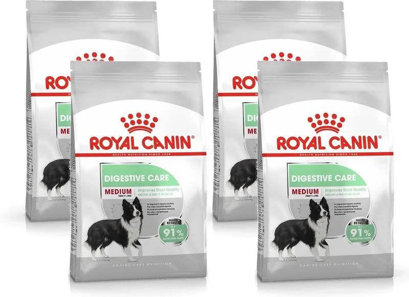 Digestive Care Medium - Hondenvoer - 4 x 3 kg de Royal Canin – photo produit