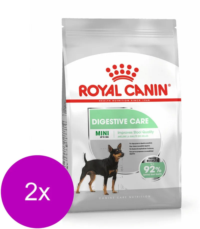 Digestive Care Mini - Hondenvoer - 2 x 3 kg de Royal Canin – photo produit