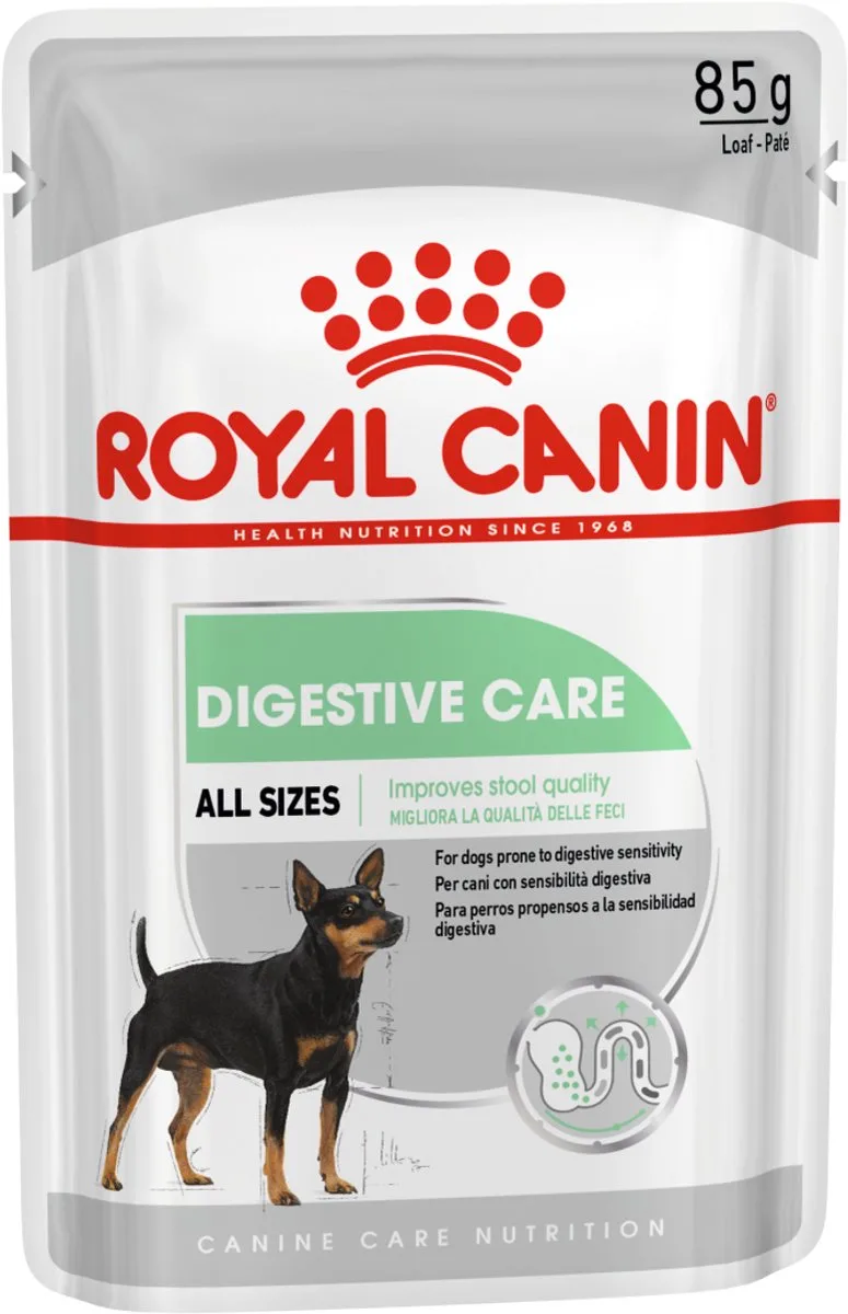 Digestive Care Natvoer - 12x85 g - Hondenvoer de Royal Canin – photo produit