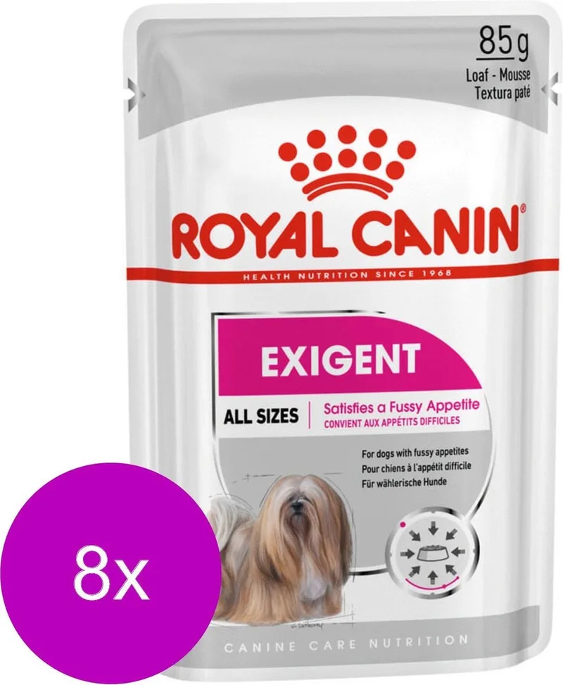 Exigent Hondenvoer Nat - 96 x 85 gr by Royal Canin – product photo