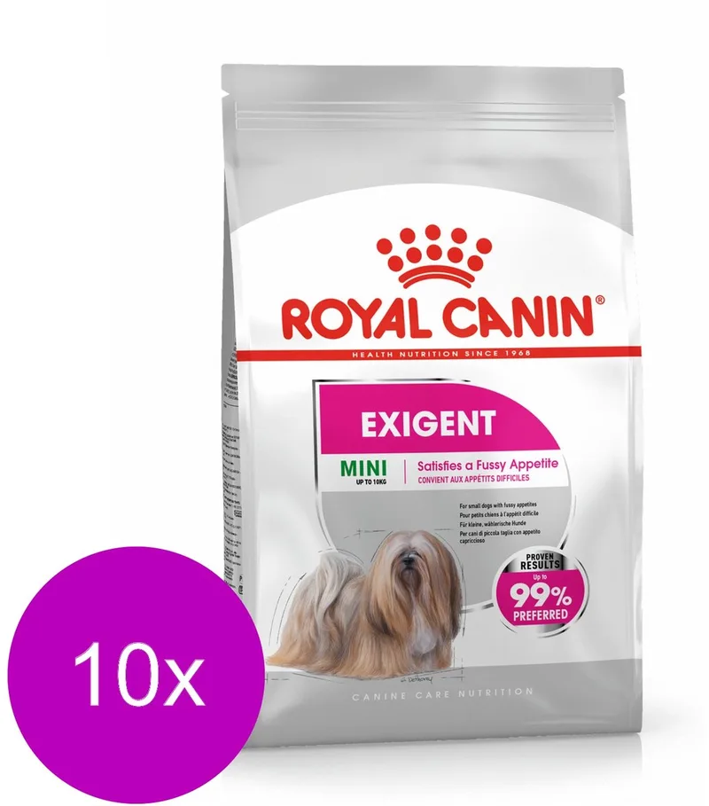 Exigent Mini - Hondenvoer - 10 x 1 kg by Royal Canin – product photo