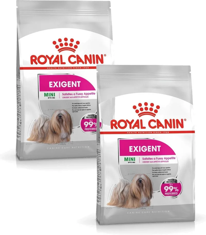 Exigent Mini - Hondenvoer - 2 x 3 kg by Royal Canin – product photo