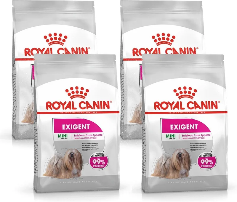 Exigent Mini - Hondenvoer - 4 x 1 kg by Royal Canin – product photo