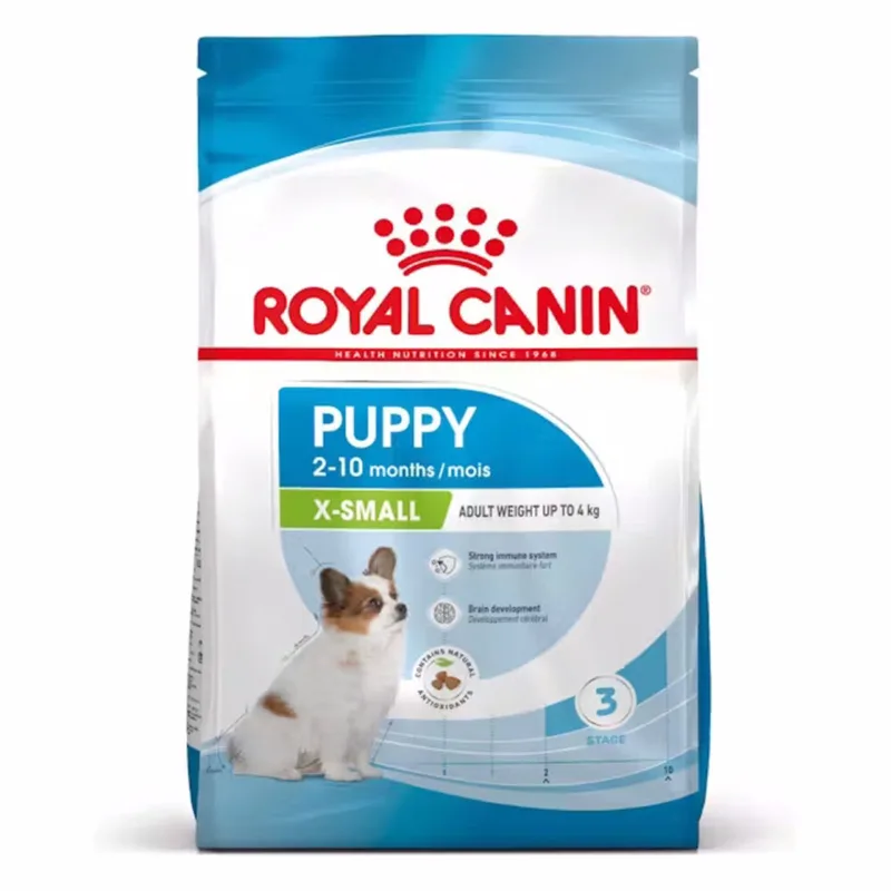 Extra Small Puppy Hondenvoer - 4 x 3 kg de Royal Canin – photo produit