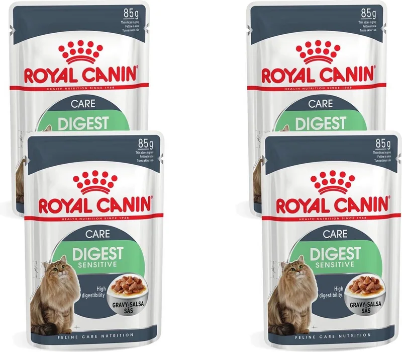 Fhn Digest Sensitive In Gravy - Kattenvoer - 4 x 12x85 g van Royal Canin – productfoto