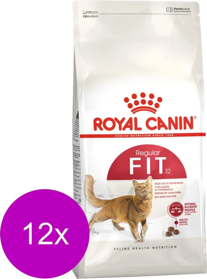 Fit 32 - Kattenvoer - 12 x 400 g de Royal Canin – photo produit