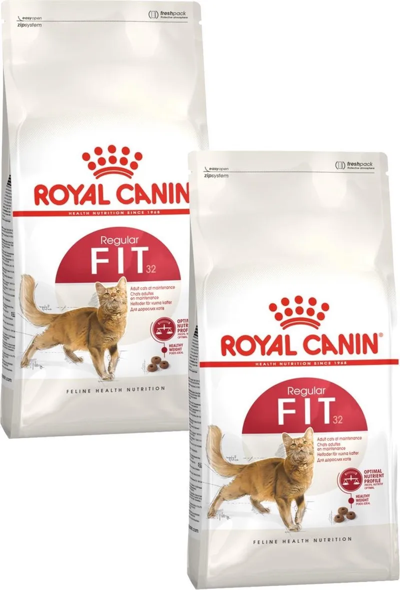 Fit 32 - Kattenvoer - 2 x 4 kg von Royal Canin – Produktfoto