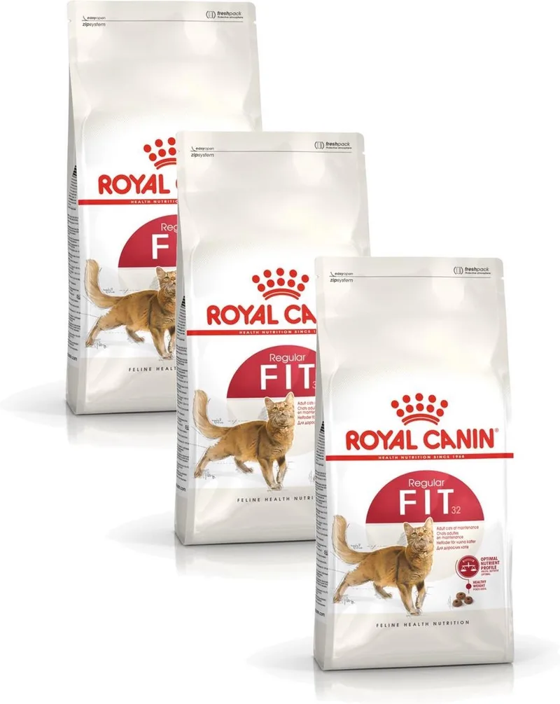 Fit 32 - Kattenvoer - 3 x 2 kg by Royal Canin – product photo