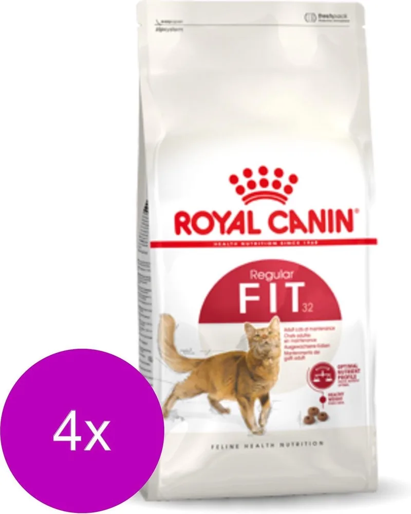 Fit 32 - Kattenvoer - 4 x 4 kg von Royal Canin – Produktfoto