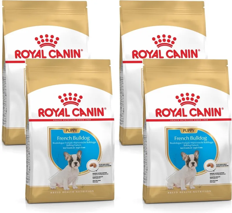 French Bulldog - Puppy-Hondenvoer - 4 x 3 kg de Royal Canin – photo produit