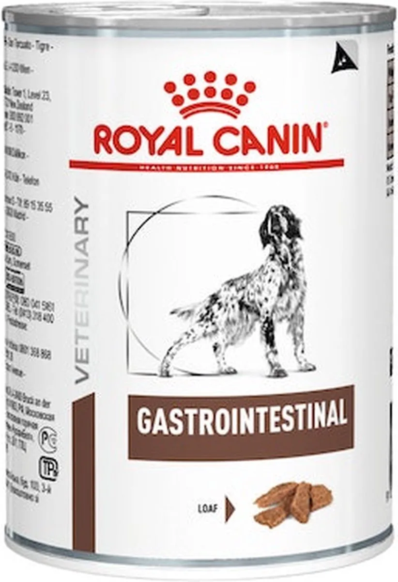 Gastro Intestinal hond Combi bundel - 7,5 kg + 12 x 400 gr de Royal Canin – photo produit