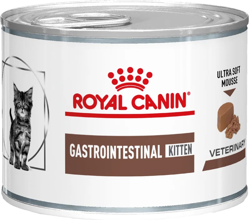 Gastro Intestinal Kitten Blik - 195 g - Kattenvoer fra Royal Canin – produktbillede