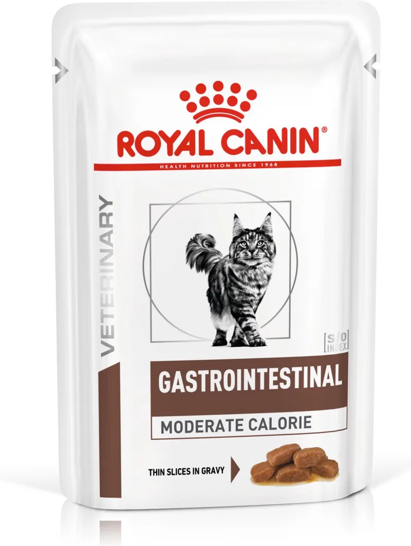 Gastro Intestinal Moderate Calorie Wet - 12x85 g - Kattenvoer by Royal Canin – product photo