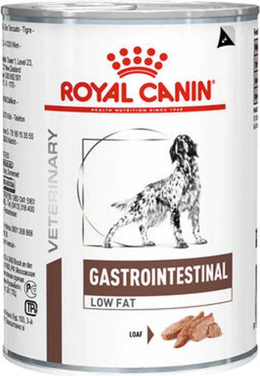 Gastrointestinal Low Fat Blik Hond - 2 x 12 x 420 g van Royal Canin – productfoto