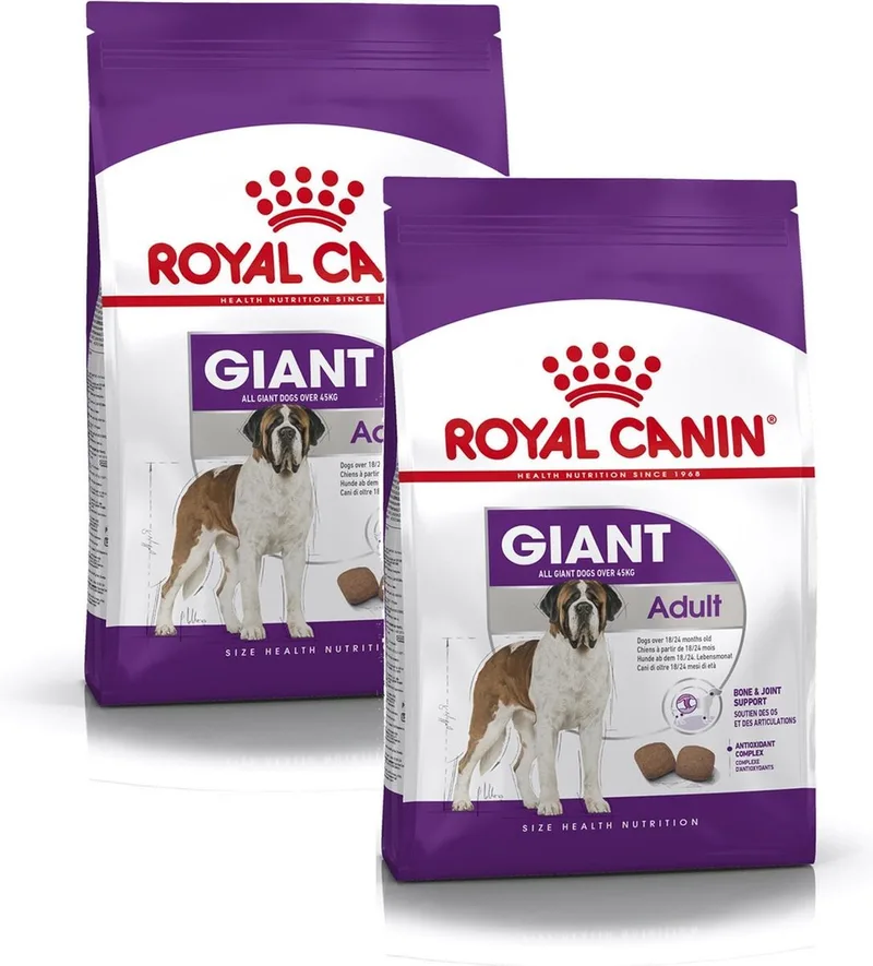 Giant Adult - Hondenvoer - 2 x 4 kg by Royal Canin – product photo