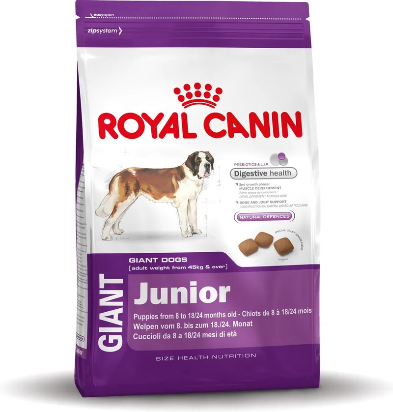 Giant Junior - Hondenvoer - 4 kg fra Royal Canin – produktbillede