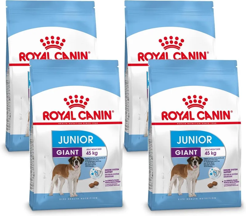 Giant Junior - Puppy-Hondenvoer - 4 x 3.5 kg by Royal Canin – product photo