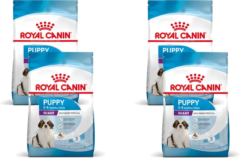 Giant - Puppy-Hondenvoer - 4 x 3.5 kg de Royal Canin – photo produit