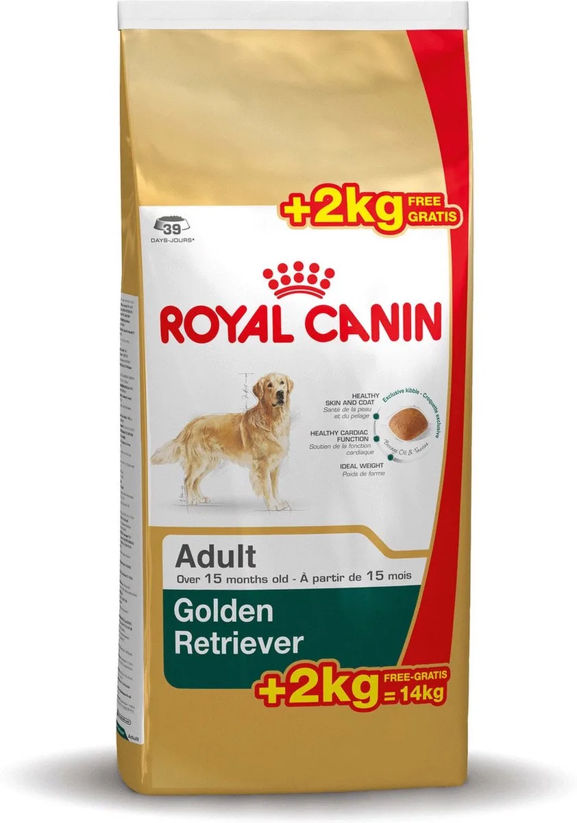 Golden Retriever - 12 KG + 2 KG GRATIS by Royal Canin – product photo
