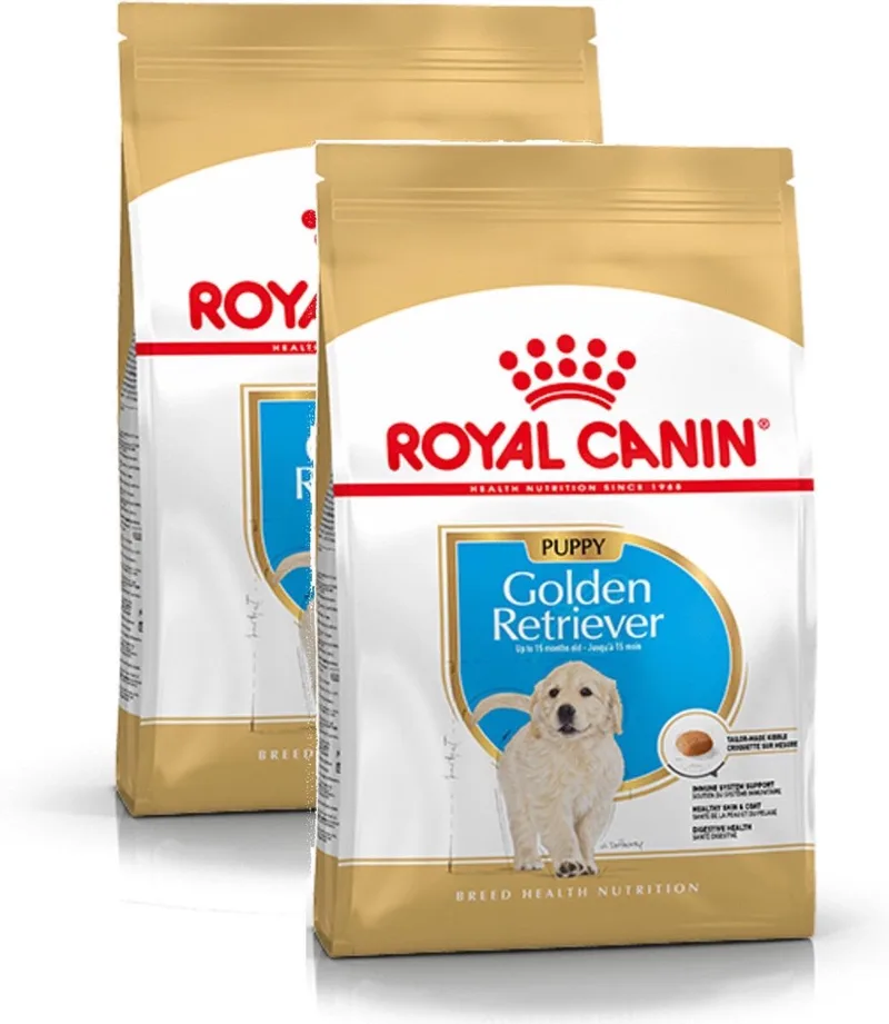 Golden Retriever - Puppy-Hondenvoer - 2 x 12 kg von Royal Canin – Produktfoto