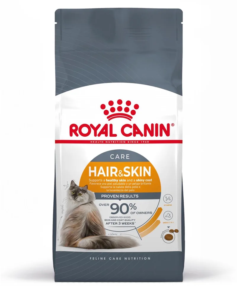 Nourriture Pour Chats Adultes Pour Le Soin De La Peau Et Du Pelage 4kg de Royal Canin – photo produit