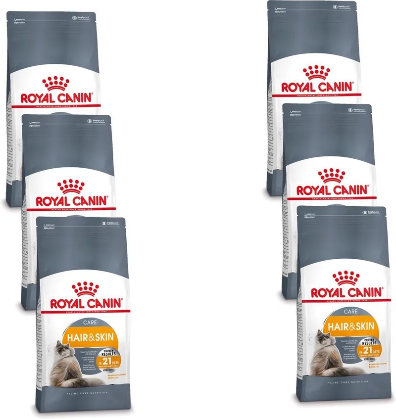 Hair & Skin Care - Kattenvoer - 6 x 400 g de Royal Canin – photo produit