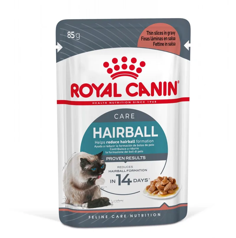 Hairball Care - 12 X 85g - in Saus - Kattenvoer fra Royal Canin – produktbillede