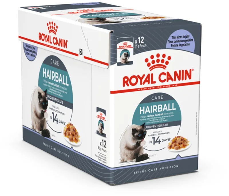Hairball Care Jelly Kattenvoer Nat - 48 x 85 gr by Royal Canin – product photo