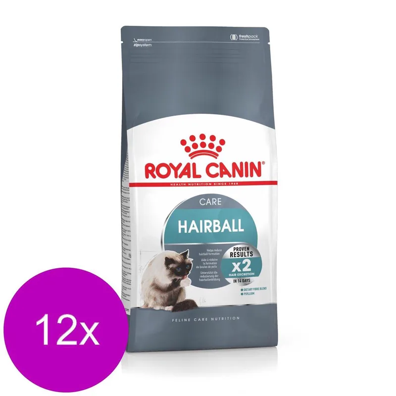 Hairball Care - Kattenvoer - 12 x 400 g by Royal Canin – product photo