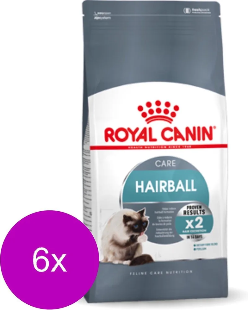 Hairball Care - Kattenvoer - 6 x 2 kg von Royal Canin – Produktfoto
