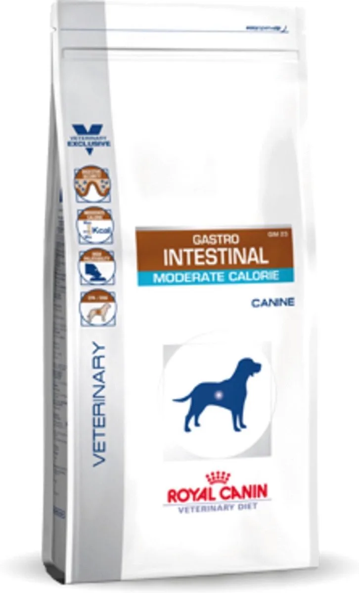Hondenvoer Droog Gastrointestinal Moderate Calorie - 1 x 15 kg by Royal Canin – product photo