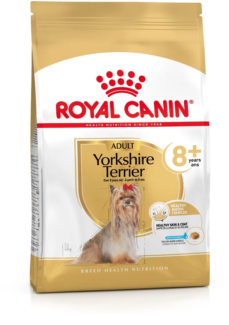 Hondenvoer Droog Yorkshire Terrier 8+ - 1,5 kg fra Royal Canin – produktbillede