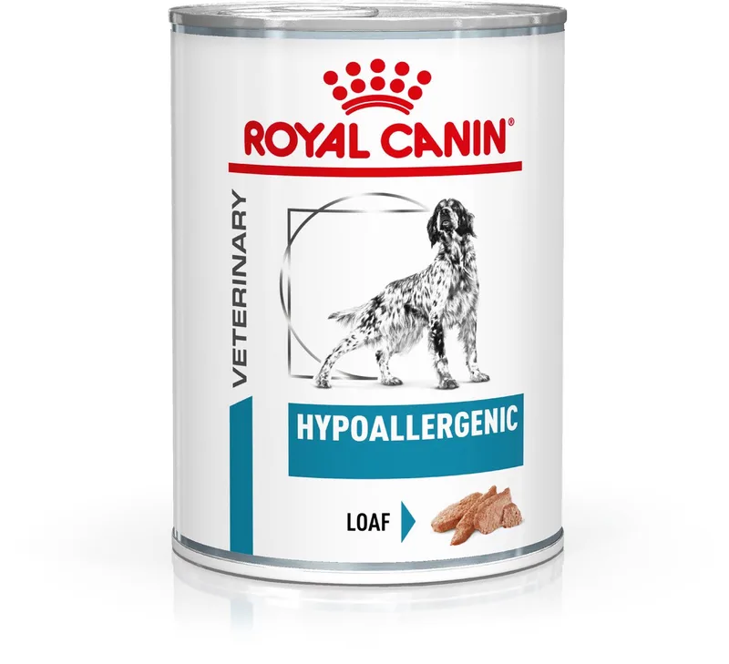 Hypoallergenic - 12 x 200 g - Natvoer Hond - Blikken de Royal Canin – photo produit