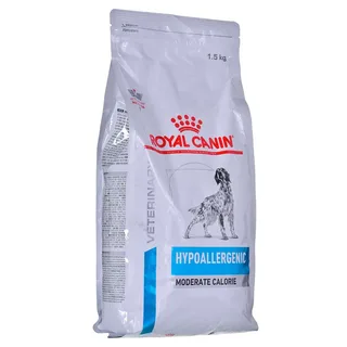 Hypoallergenic Moderate Calorie - 1500 g - Hondenvoer by Royal Canin – product photo 2 of 2