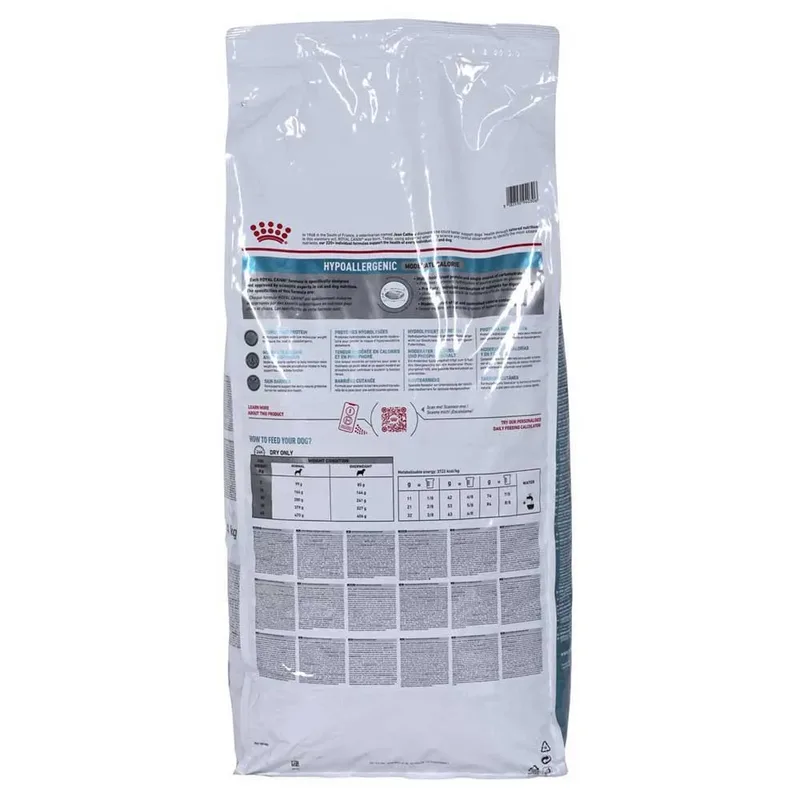 Hypoallergenic Moderate Calorie - Hondenvoer - 14 kg de Royal Canin – photo produit 3 sur 3