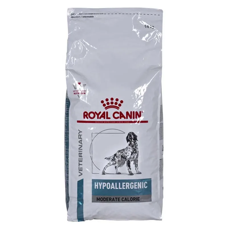 Hypoallergenic Moderate Calorie - Hondenvoer - 14 kg de Royal Canin – photo produit 2 sur 3