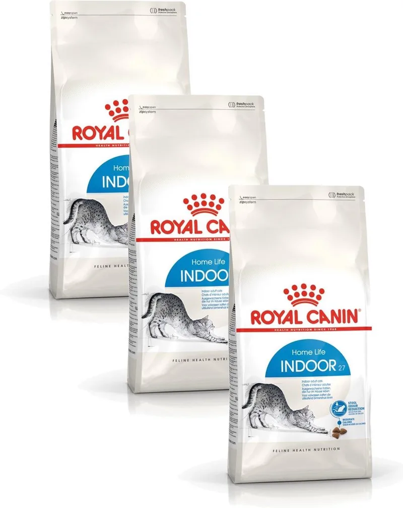 Indoor 27 - Kattenvoer - 3 x 2 kg fra Royal Canin – produktbillede