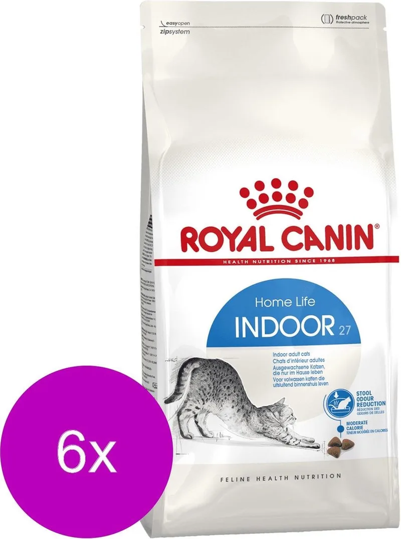 Indoor 27 - Kattenvoer - 6 x 2 kg von Royal Canin – Produktfoto