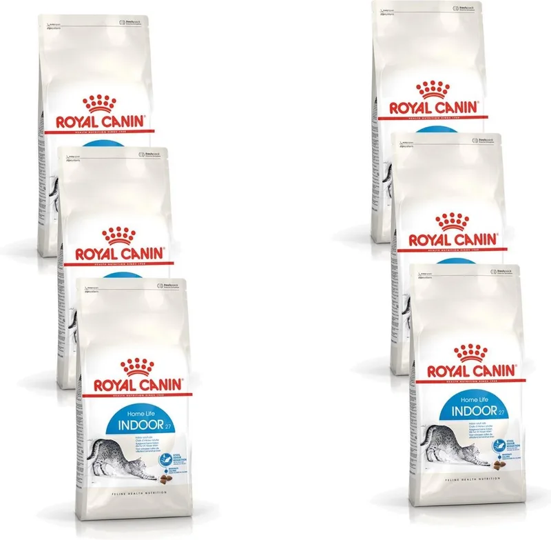 Indoor 27 - Kattenvoer - 6 x 400 g by Royal Canin – product photo