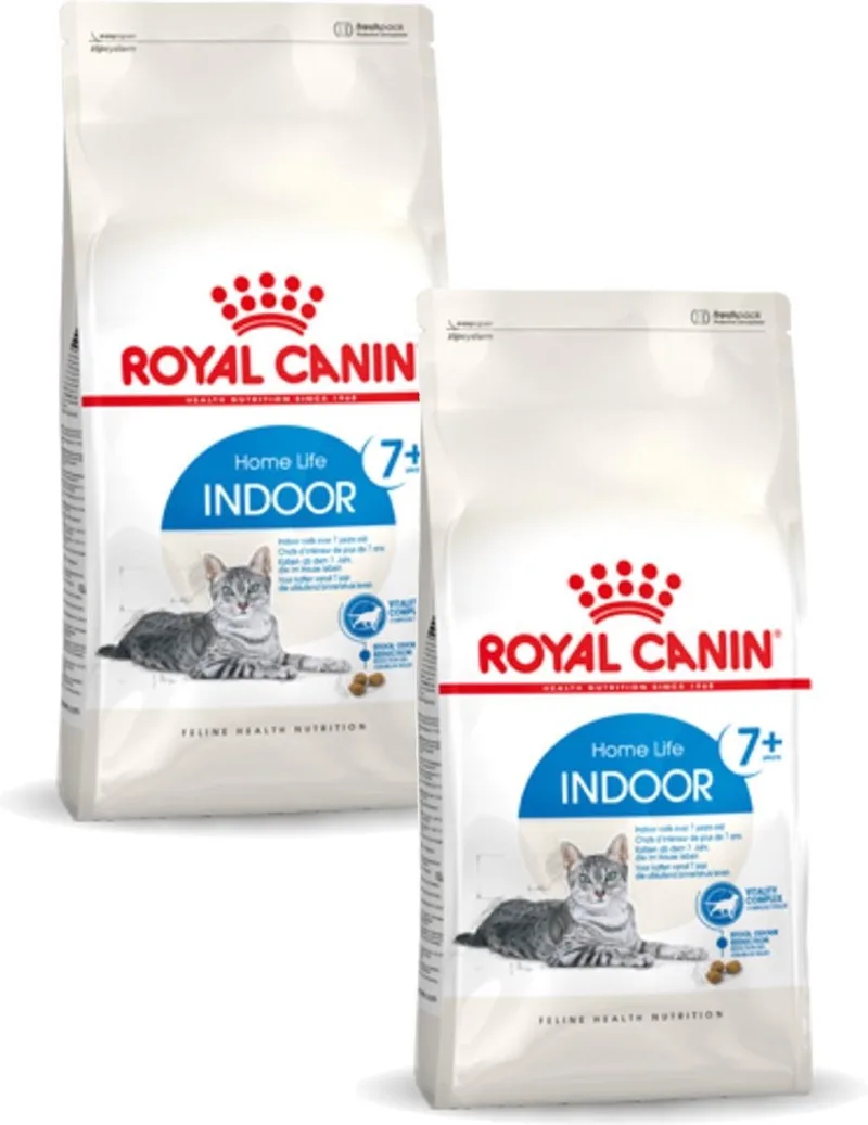 Indoor 7+ - Kattenvoer - 2 x 3.5 kg by Royal Canin – product photo