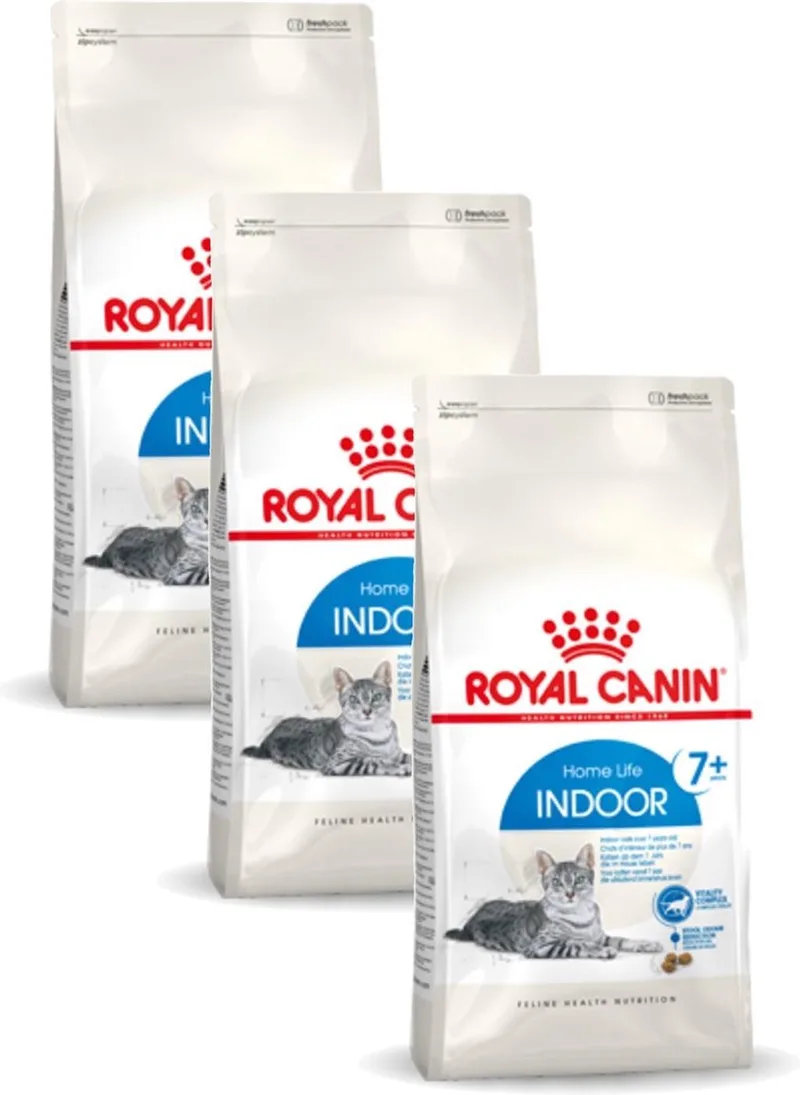 Indoor 7+ - Kattenvoer - 3 x 1.5 kg by Royal Canin – product photo