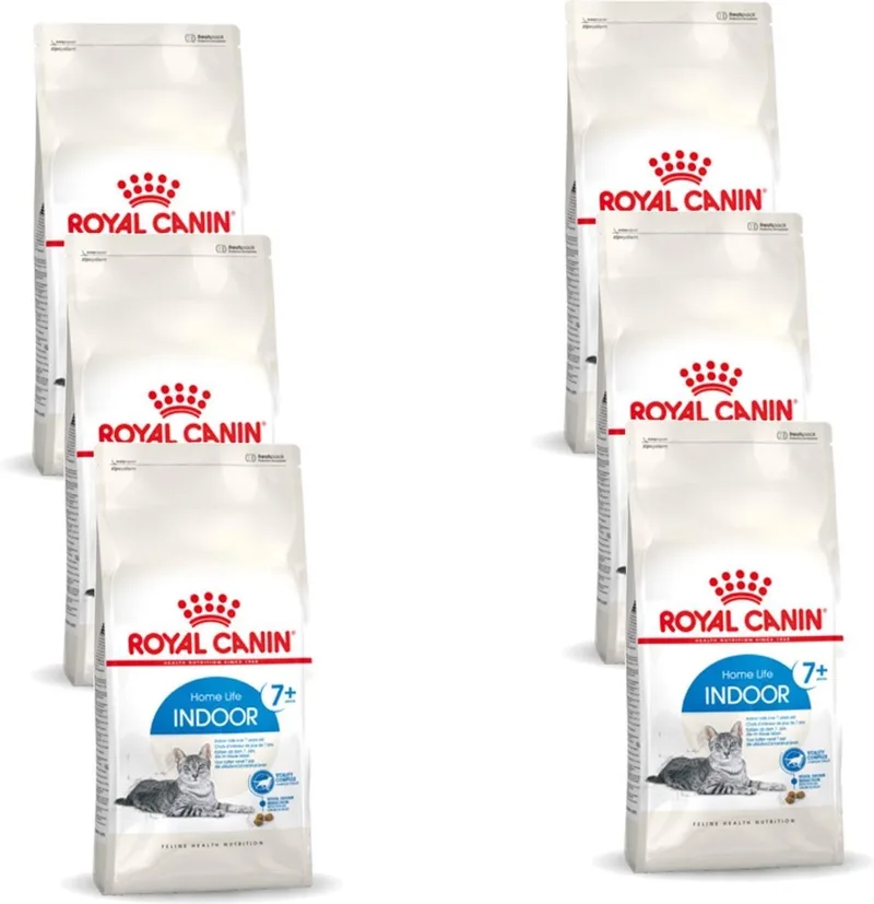 Indoor 7+ - Kattenvoer - 6 x 400 g de Royal Canin – photo produit