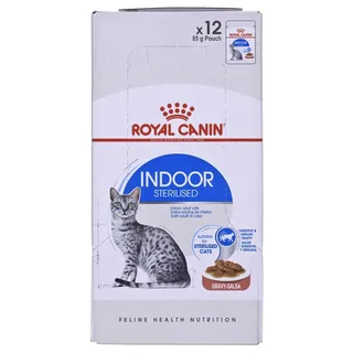 Indoor in Saus - Kattenvoer - 12x85g - Behoud gezond gewicht by Royal Canin – product photo 2 of 2