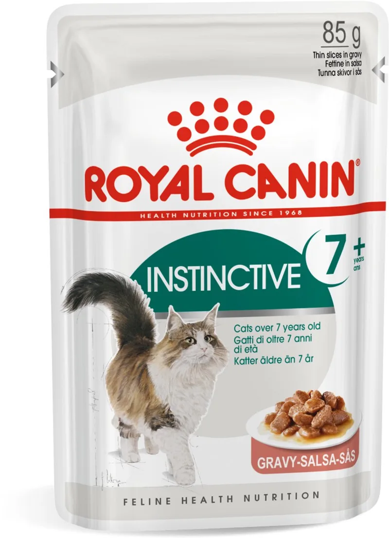 Instinctive 7+ - 12x85 g - In Gravy - Kattenvoer von Royal Canin – Produktfoto