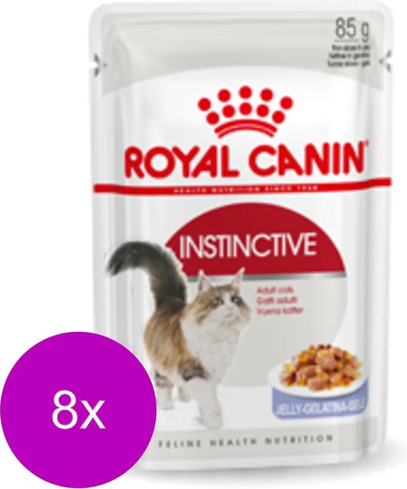 Instinctive - In Jelly - Kattenvoer - 8 x 12x85 g Jelly by Royal Canin – product photo
