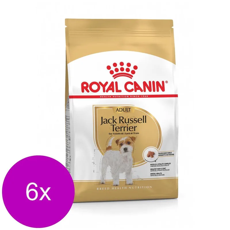 Jack Russell Terrier Adult - Hondenvoer - 6 x 1.5 kg de Royal Canin – photo produit