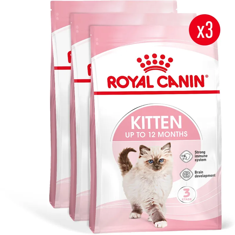Kattenvoer Droog Kitten - 3 x 2 kg by Royal Canin – product photo