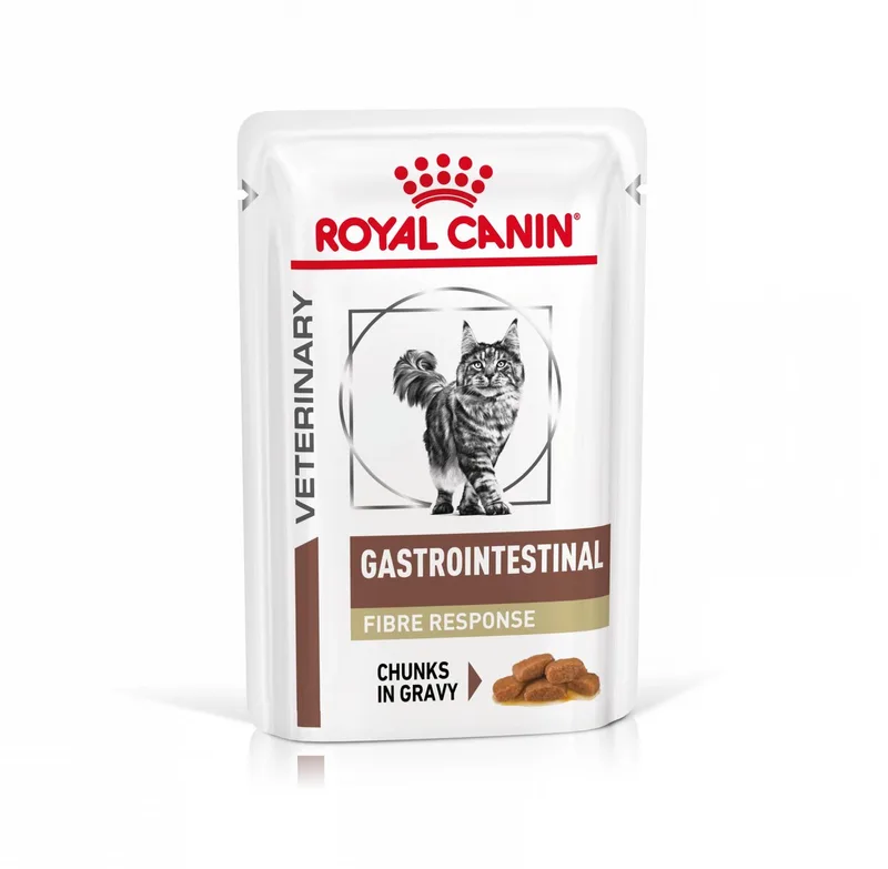 Kattenvoer Nat Gastrointestinal Fibre Response - 12 x 85 gr de Royal Canin – photo produit