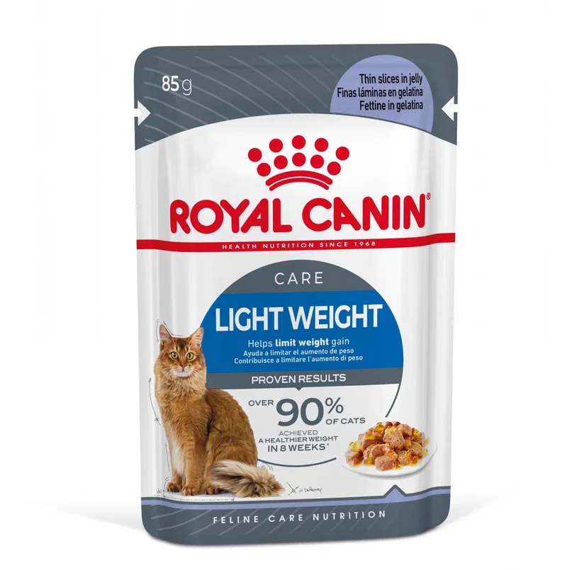 Kattenvoer Nat Light Weight Care Jelly - 12 x 85 gr de Royal Canin – photo produit